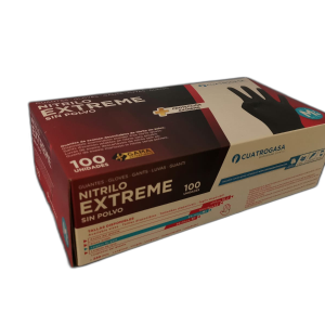 Luvas Nitrilo Extreme sem pó - 100 Unidades