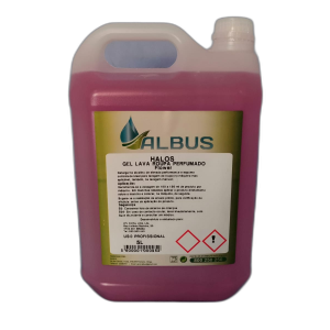 Albus Gel Lava Roupa Perfumado Flower - 5L