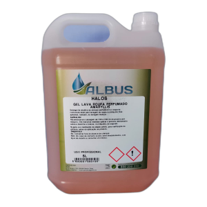 Albus Gel Lava Roupa Perfumado Amaryllis - 5L