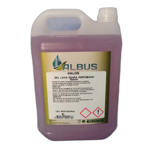 Albus Gel Lava Roupa Perfumado Suave - 5L
