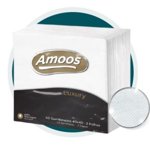 LUXURY - Guardanapos 2F Amoos Branco