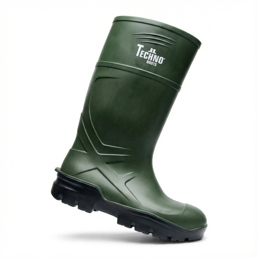 Galocha PU Verde CI SRC - TECHNO BOOTS - Image 2