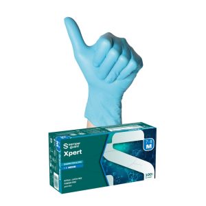 Caixa 100 (S-L) 90 (XL) Luvas Nitrilo Sem Pó - SEMPERGUARD