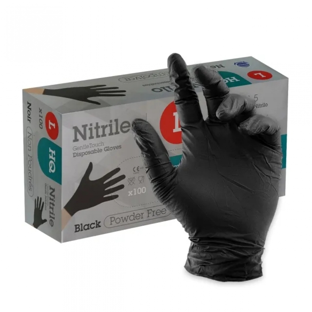 Caixa 100 Luvas Nitrilo Sem Pó - RUBBEREX - Image 2