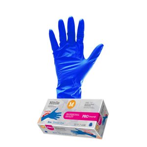 Caixa 100 (S-L) 90 (XL) Luvas Nitrilo Sem Pó 30cm - RUBBEREX