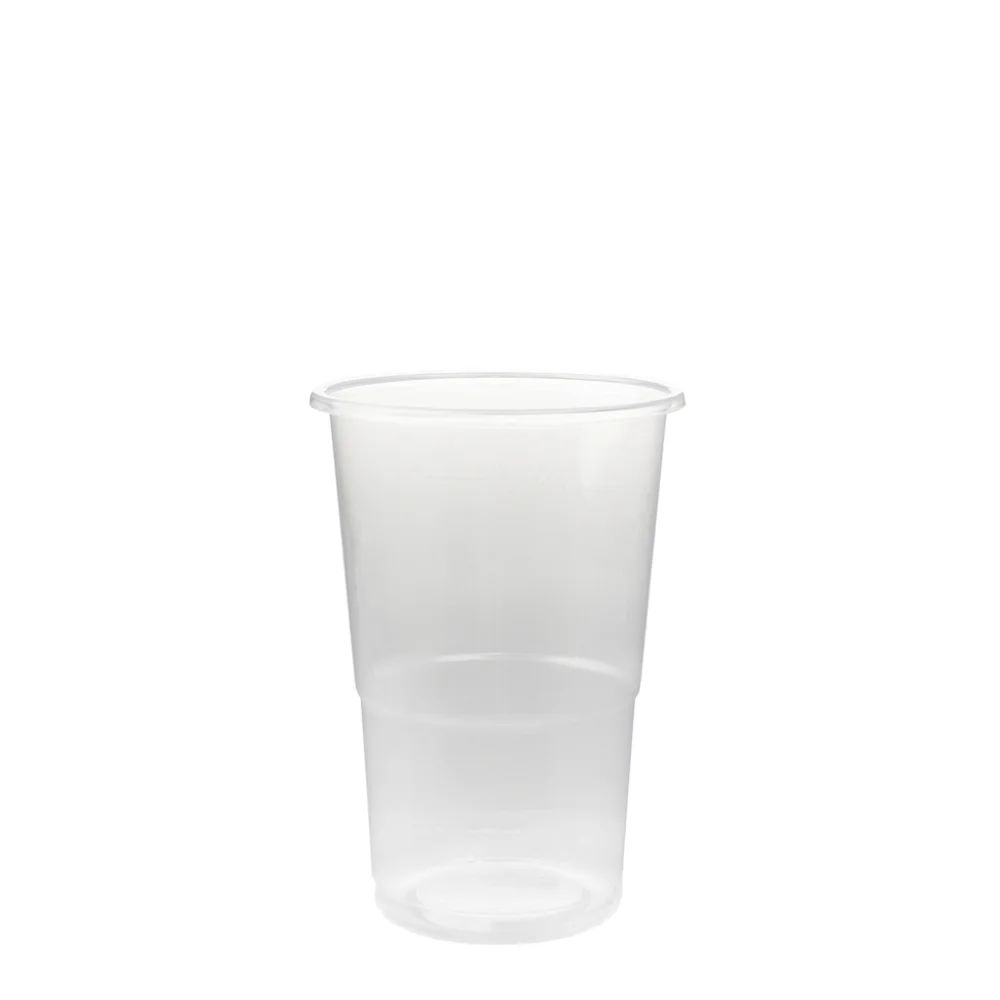 COPO CERVEJA EM PP TRANSPARENTE 25CL (250ML)