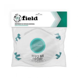 Blister Com 5 Máscaras Com Válvula FFP2 - FIELD
